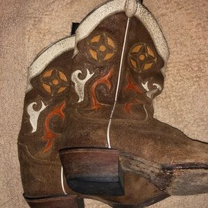 Justin Cowgirl Boots. Perfect Condition